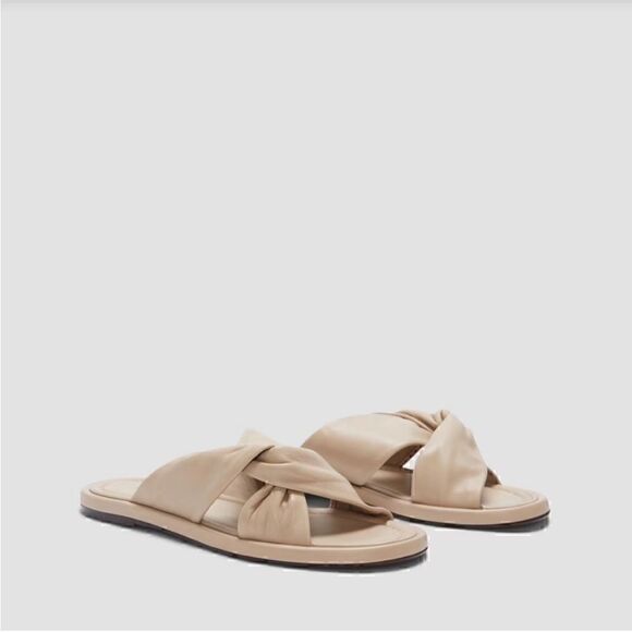 Everlane The Day Twist Sandal in Warm Khaki Size 6.5 - Picture 12 of 12